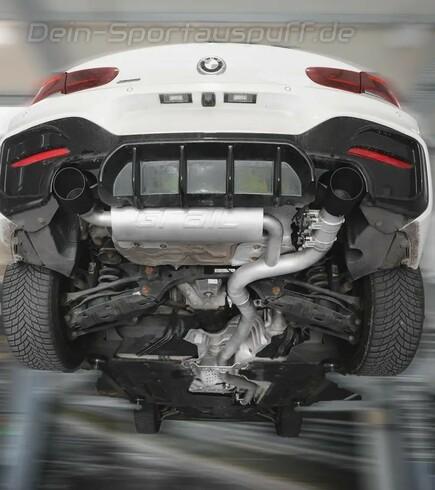 Grail Klappenauspuffanlage BMW 2er F22 M240i (Mod. mit OPF) inkl. Endrohrsatz nach Wahl