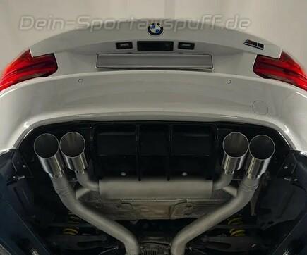 Grail Ø76mm Klappenauspuffanlage BMW M2 Competition F87 inkl. Endrohrsatz nach Wahl