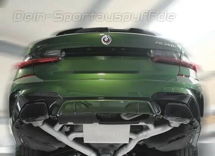 Grail Klappenauspuffanlage BMW 3er M340i G20 G21 für originalen Endrohrausgang