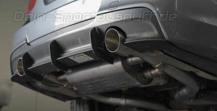 Grail Klappenauspuffanlage BMW 3er E90 E91 E92 E93 335i (N55-Motor) inkl. Endrohrsatz nach Wahl