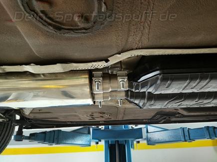 Fox Edelstahl Vorschalldämpfer BMW 5er E34 540i