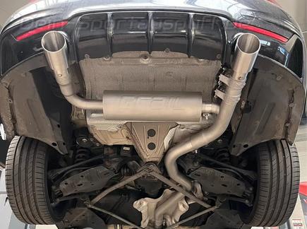 Grail Klappenauspuffanlage BMW 3er F30 F31 340i (Mod. ohne OPF) inkl. Endrohrsatz nach Wahl