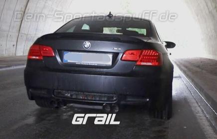 Grail Klappenauspuffanlage BMW M3 E90 E92 E93 inkl. Endrohrsatz nach Wahl