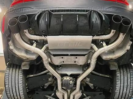 Grail Klappenauspuffanlage BMW M5 F90 (Mod. ohne OPF) inkl. Endrohrsatz nach Wahl