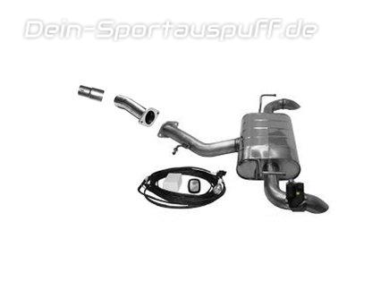 Bastuck Edelstahl Duplex Sportauspuff mit Klappensteuerung inkl. Verbindungsrohr Kia Ceed 3 GT-Line Typ CD 1.0l 1.4l 1.5l T-GDI je 63mm rund scharfkantig nach unten gebogen