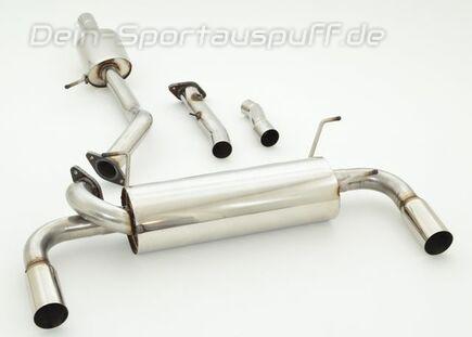 Friedrich-Motorsport Edelstahl Duplex Sportauspuff-Komplettanlage ab Kat Mazda MX-5 Typ NB inkl. Endrohrsatz nach Wahl Friedrich-Motorsport Edelstahl Duplex Sportauspuff-Komplettanlage ab Kat Mazda MX-5 Typ NB inkl. Endrohrsatz nach Wahl