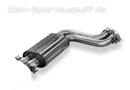 Fox Edelstahl Vorschalldämpfer Mercedes E-Klasse W123 230 E 280 E (Mod. ohne Kat)