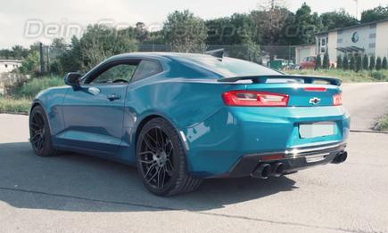 Grail Ø89mm Klappenauspuffanlage Chevrolet Camaro 6 6.2l Coupe (Mod. ohne Serienklappe + Automatikgetriebe) inkl. Endrohrsatz nach Wahl