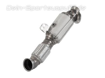 HJS Edelstahl Ø80mm Downpipe mit Kat BMW X6 G06 40i xDrive HJS Edelstahl Ø80mm Downpipe mit Kat BMW X6 G06 40i xDrive