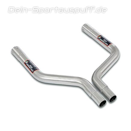 Supersprint Edelstahl Verbindungsrohre vorn Mercedes SL R107 (Bj. 71-80)