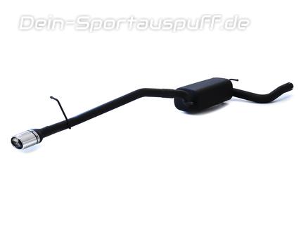 Ulter Sportauspuff Ford FOCUS C-MAX 2004- 120x80mm oval eingerollt gerade mit Absorber