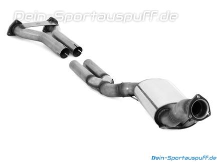 Fox Edelstahl Vorschalldämpfer Audi 80/90 quattro (89) Limousine/Coupe Länge 1,9m