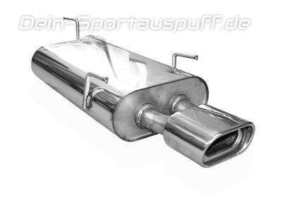 D' échappement Opel vectra B 1.8i Endschalldämpfer