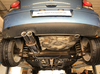Fox Edelstahl Sportauspuff-Komplettanlage ab Kat VW Polo 9N 2x70mm rund eingerollt gerade mit Absorber - Abb. 6