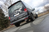 Fox Edelstahl Racing-Komplettanlage ab Kat. VW T5 4motion Caravelle Kombi Multivan 160x80mm flachoval eingerollt abgeschrägt mit Absorber - Abb. 10