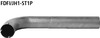 Bastuck Edelstahl Vorschalldämpfer-Ersatzrohr Ford Fiesta ST150 JH1 JD3 Bj.05-08