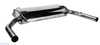 Bastuck Edelstahl Duplex Sportauspuff ohne Endrohre Renault Clio 3 RS