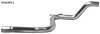 Bastuck Edelstahl Verbindungsrohr Toyota Yaris Typ XP9 inkl. TS
