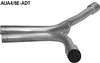 Bastuck Edelstahl Duplex Sportauspuff inkl. Verbindungsrohr Audi A4 B6 B7 4 Zyl. 1.8l Turbo 8E u. Cabrio 8H je 90mm rund eingerollt abgeschrägt mit Absorber - Abb. 3
