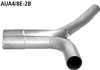 Bastuck Edelstahl Duplex Sportauspuff inkl. Verbindungsrohr Audi A4 B6 B7 6 Zyl. 8E u. Cabrio 8H je 90mm rund eingerollt abgeschrägt mit Absorber - Abb. 3