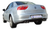 Fox Edelstahl Duplex Sportauspuff-Komplettanlage ab Kat Seat Exeo 1.8l Limo u. ST 2x76mm rund eingerollt abgeschrägt ohne Absorber - Abb. 2