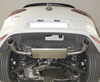 Fox Edelstahl Duplex Sportauspuff VW Golf 7 GTI je 100mm rund eingerollt abgeschrägt - Abb. 5