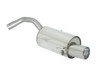 Ragazzon Edelstahl Sportauspuff Alfa Romeo 147 Facelift Bj.04-06 102mm rund eingerollt