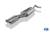 Fox Edelstahl Racing-Komplettanlage ab Kat Audi A4 B5 Limousine/Avant 2.4l + 2.8l 2x76mm rund eingerollt gerade mit Absorber - Abb. 2