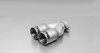 Remus Edelstahl Endrohr 2x84mm rund Street Race