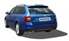 Bastuck Edelstahl Duplex Sportauspuff Skoda Octavia 3 RS TDI