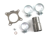 HJS Edelstahl Ø70mm Downpipe mit Kat Audi TT 8J - Abb. 8