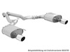 Remus Edelstahl Duplex Sportauspuff-Komplettanlage ab Kat mit optionaler Klappensteuerung Ø76mm-System Ford Mustang VI Coupe Cabrio 5.0l GT ab 2014 - Abb. 2