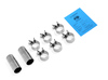 Fox Edelstahl Duplex Sportauspuff Audi A4 B7 Typ 8E Lim/Avant 1.9TDI je 76mm rund eingerollt mit Absorber - Abb. 4