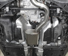 Fox Edelstahl Sportauspuff-Komplettanlage ab Kat Audi A3 8P 3.2 V6 quattro Sportback 160x80mm flachoval eingerollt abgeschrägt mit Absorber - Abb. 5