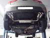 FOX Edelstahl Duplex Sportauspuff Toyota Auris E180 ab 2012 je 2x90mm rund eingerollt mit Absorber - Abb. 9