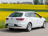 FOX Edelstahl Sportauspuff Seat Leon ST 5F 1.4l 1.8l (Mod. mit Einzelradaufhängung) ab 2013 2x90mm rund eingerollt abgeschrägt - Abb. 2