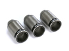 Remus Edelstahl Endrohrsatz 3x98mm Street Race rund eingerollt