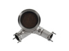 HJS Edelstahl Ø143mm auf 2x60mm Downpipe mit Kat Audi S5 B9 Typ F5 - Abb. 2