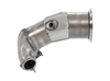 HJS Edelstahl Ø143mm auf 2x60mm Downpipe mit Kat Audi S5 B9 Typ F5 - Abb. 8