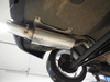 Fox Edelstahl Sportauspuff Audi 80/90 89 B3 Limousine Coupe und B4 Cabrio 135x80mm flachoval eingerollt abgeschrägt mit Absorber - Abb. 11