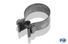 Fox Edelstahl Adapter Audi 80/90 89 B3 Limousine/Coupe und B4 Cabrio auf FOX Mittelschalldämpfer - Abb. 2
