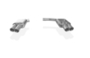 Fox Edelstahl Duplex Sportauspuff Audi A4/S4 B8 8K quattro 3.0 + 4.2 inkl. S-Line je 2x90mm rund doppelwandig abgeschrägt - Abb. 2