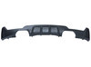 Bastuck Heckschürzeneinsatz schwarz für Doppel-Endrohr BMW 4er F32 F33 F36 inkl. Facelift für Modelle mit M-Paket