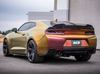 Borla ATAK Edelstahl Duplex Sportauspuff-Komplettanlage ab Kat Ø76mm-System Chevrolet Camaro SS V8 Modelljahr 2016-17 je 2x102mm rund abgeschrägt aus Carbon mit schwarzem Inlet - Abb. 2