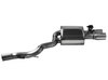 Bastuck Edelstahl Sportauspuff rechts mit Klappensteuerung Ford Mustang 6 GT Facelift ab 08/2017 2x90mm rund doppelwandig gerade