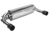 Bastuck Edelstahl Duplex Sportauspuff mit Klappensteuerung BMW 2er F22 Coupe je 90mm rund gerade aus Carbon