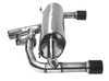 Bastuck Edelstahl Duplex Komplettanlage ab Kat mit Klappensteuerung BMW 2er F22 Coupe 3.0l Turbo je 90mm rund gerade - Abb. 3