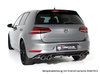 Remus Edelstahl Duplex Sportauspuff Ø76mm VW Golf 7 R Facelift 4motion 310PS inkl. Endrohrsatz nach Wahl