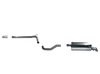 Bastuck Edelstahl Racing-Komplettanlage ab Kat Seat Ibiza 6F ohne OPF Bj.2017-18 2x63mm Diesel-Optik