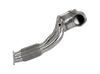 HJS Edelstahl Ø96mm Downpipe mit Sport-Kat Audi TT RS Typ 8S 2016-2018 - Abb. 2